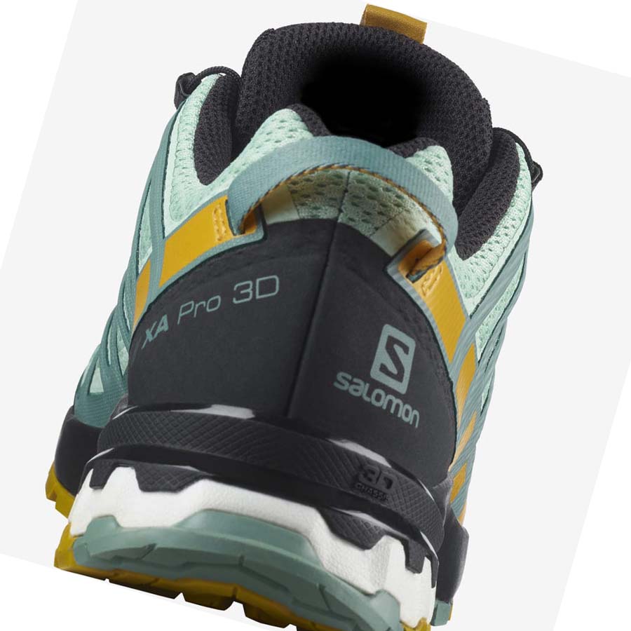 Salomon WoXA PRO 3D v8 Túracipő Női Menta | HU 2792HAP